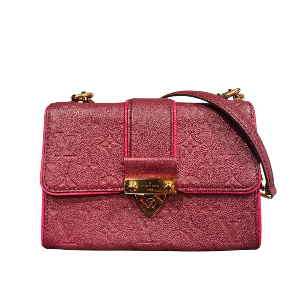 Saint Sulpice PM Empreinte Burgundy/Pink